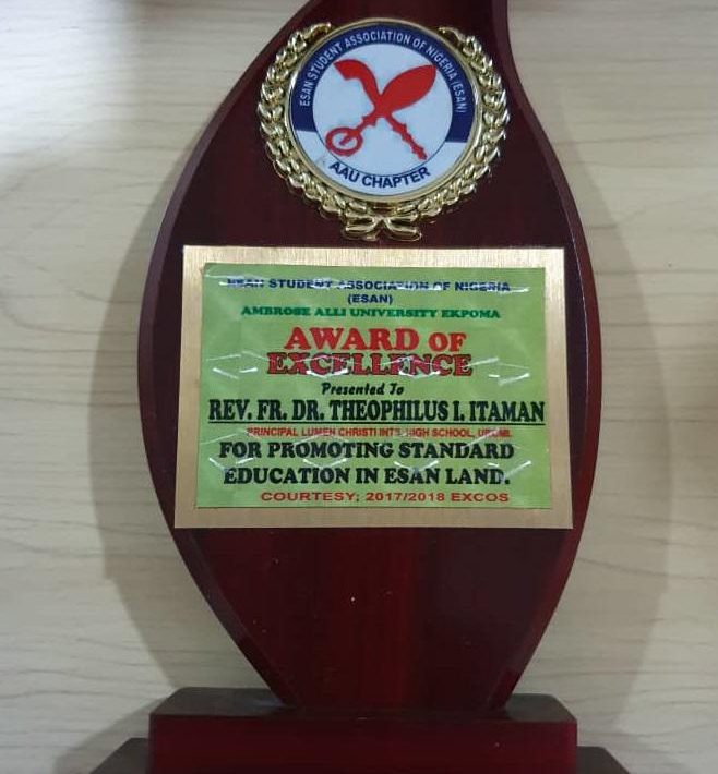 Excellence in Promoting Standard Education in Esan Land