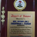 Icon of Inestimable Value by National Assoc of South-South Students